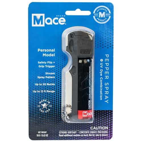 The Mace® PepperGard Personal Pepper Spray is in a package.