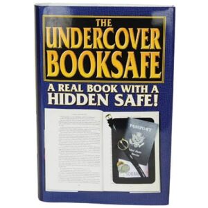 The Book Diversion Safe, a real book with a hidden safe cleverly disguised as a diversion safe.