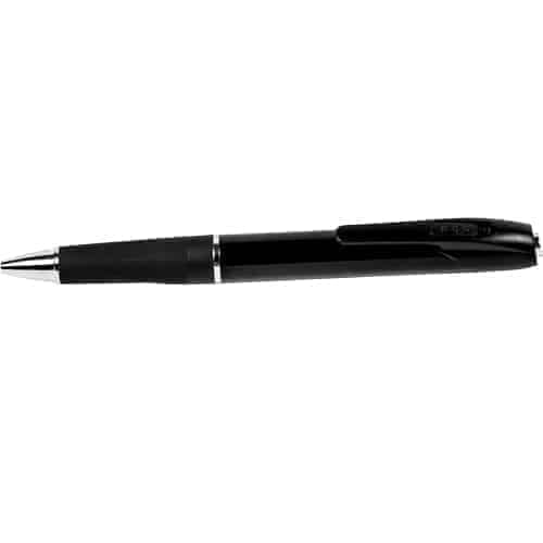 A HD Pen Hidden Camera with Built in DVR on a white background.
