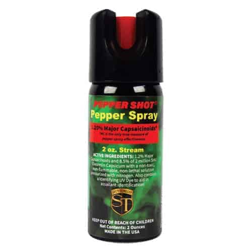 Pepper Shot 1.2% MC 2 oz Pepper Spray with 1.2% MC.
