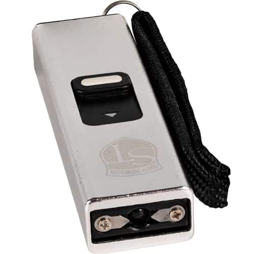 : Slider Stun Gun LED Flashlight with USB Recharger Silver C