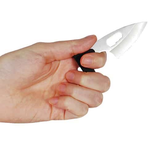 A Multi Function Combination Tool Card held by a person's hand on a white background.