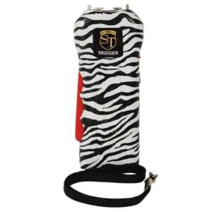 Trigger Stun Gun Flashlight with Disable Pin Zebra C