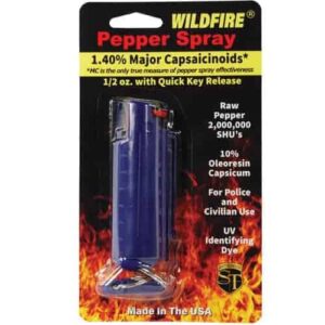 A powerful wildfire repeller spray enclosed in a sturdy hard case.