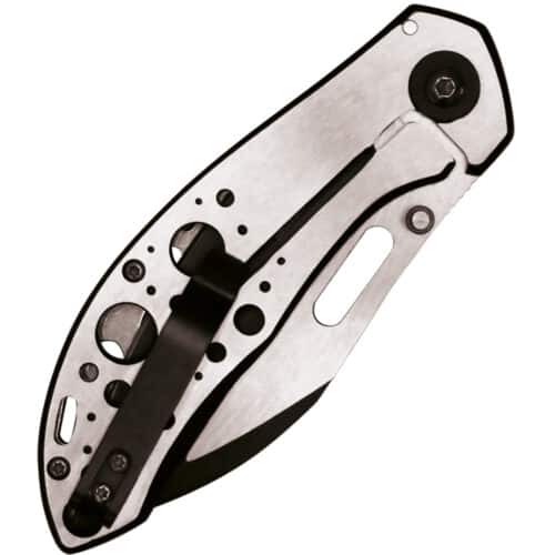 Assisted Open Folding Pocket Knife with Black Trim B