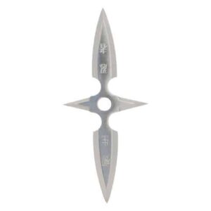 4″ Throwing Stars – Stainless Steel – 2 Point