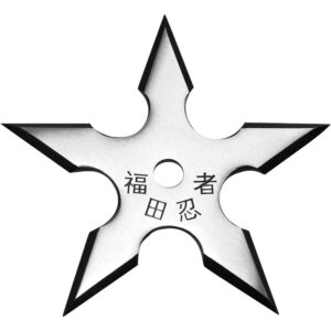 4″ Throwing Stars – Stainless Steel 3.5 – 5 Point