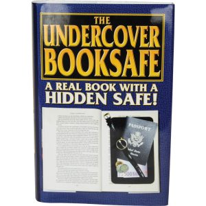 Book Diversion Safe with Hidden Compartment — Realistic Book Cover Design, 7¾" x 4" x 1" Interior, Hides Cash Jewelry and Valuables on Any Bookshelf in Plain Sight
