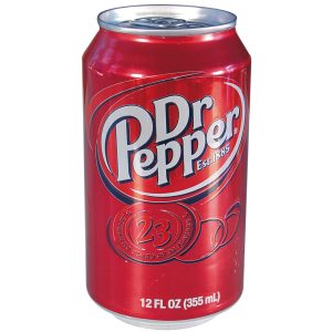 Dr Pepper Soda Can Diversion Safe with Screw-Top Lid — Weighted to Feel Like Full Can, 1" x 3½" Hidden Compartment, Realistic Soda Design, Home and Travel Concealment for Cash and Jewelry