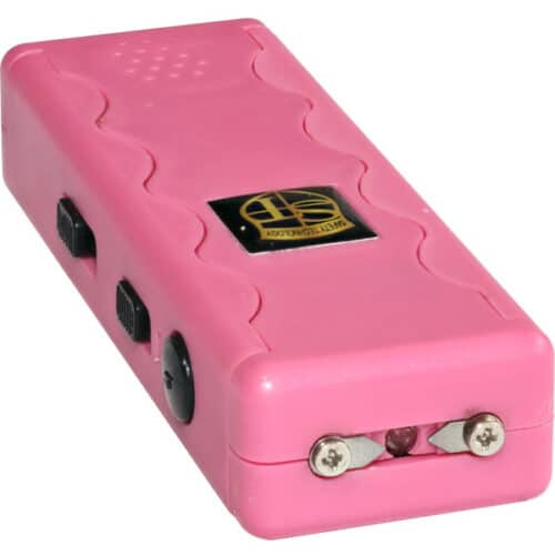 SAL Stun Gun with Alarm and Flashlight Pink Front