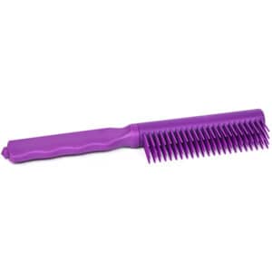 Plastic Brush Knife Purple Closed