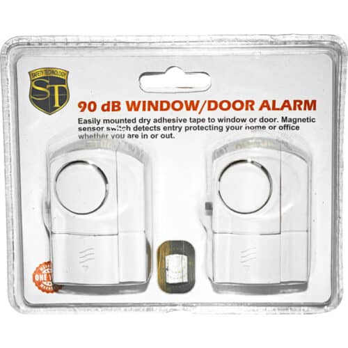 90db Magnet Door/Window Alarm 2Pak Front