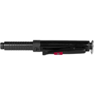 Automatic Expandable Steel Baton Black with Handle Closed