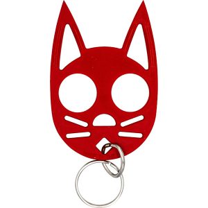 A Cat Strike Self-Defense Keychain, perfect for adding some feline charm to your keys.