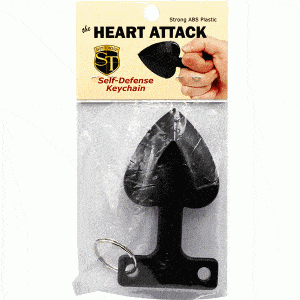 A Heart Attack Key Chain.