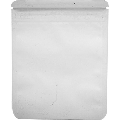 A plain gray, resealable ziplock pouch labeled "Dog Food Diversion Safe" is centered against a white background. Featuring a grainy texture, it cleverly disguises itself as ordinary dog food, providing the perfect spot to hide valuables.