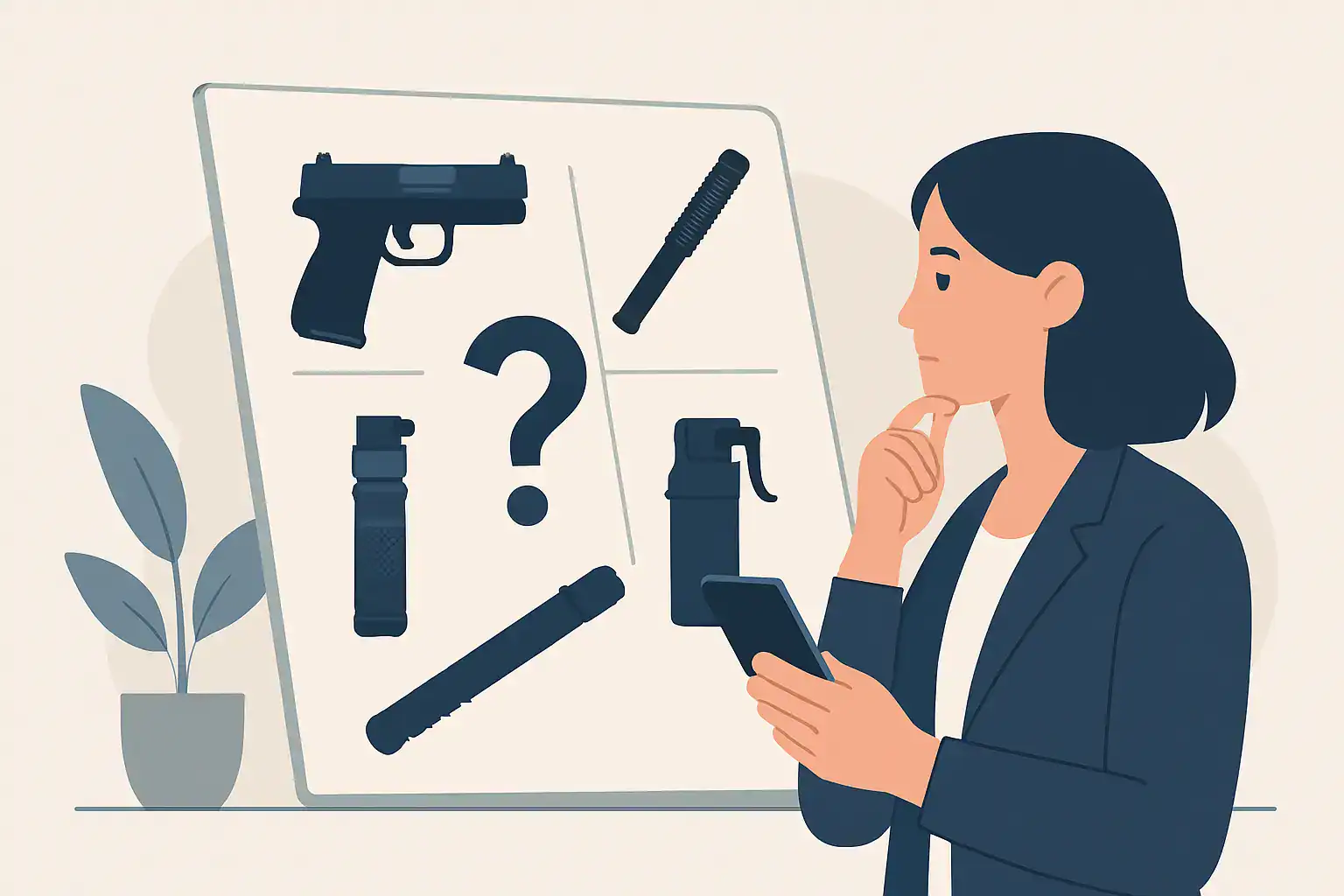 How to Choose Self-Defense Weapons That Fit You
