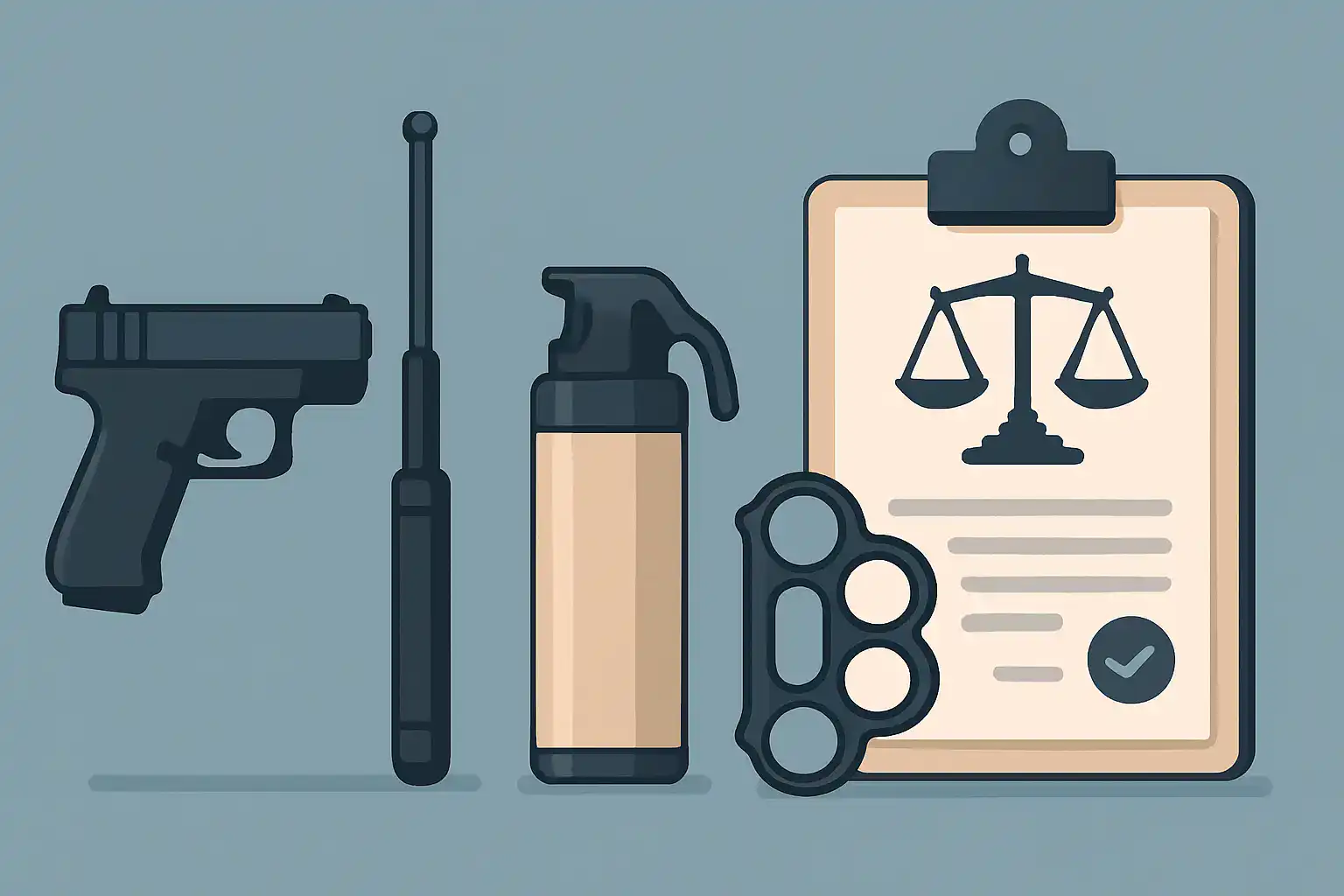 What Are the Legal Self Defense Weapons Allowed?