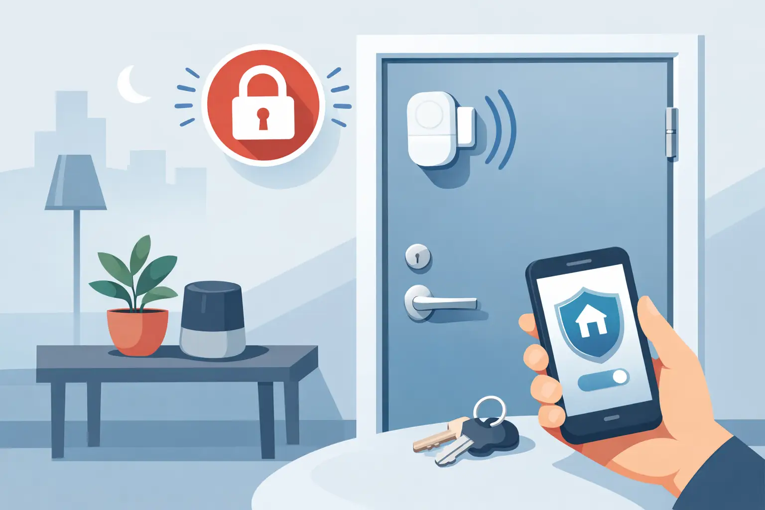 Apartment Door Alarm Setup That Works