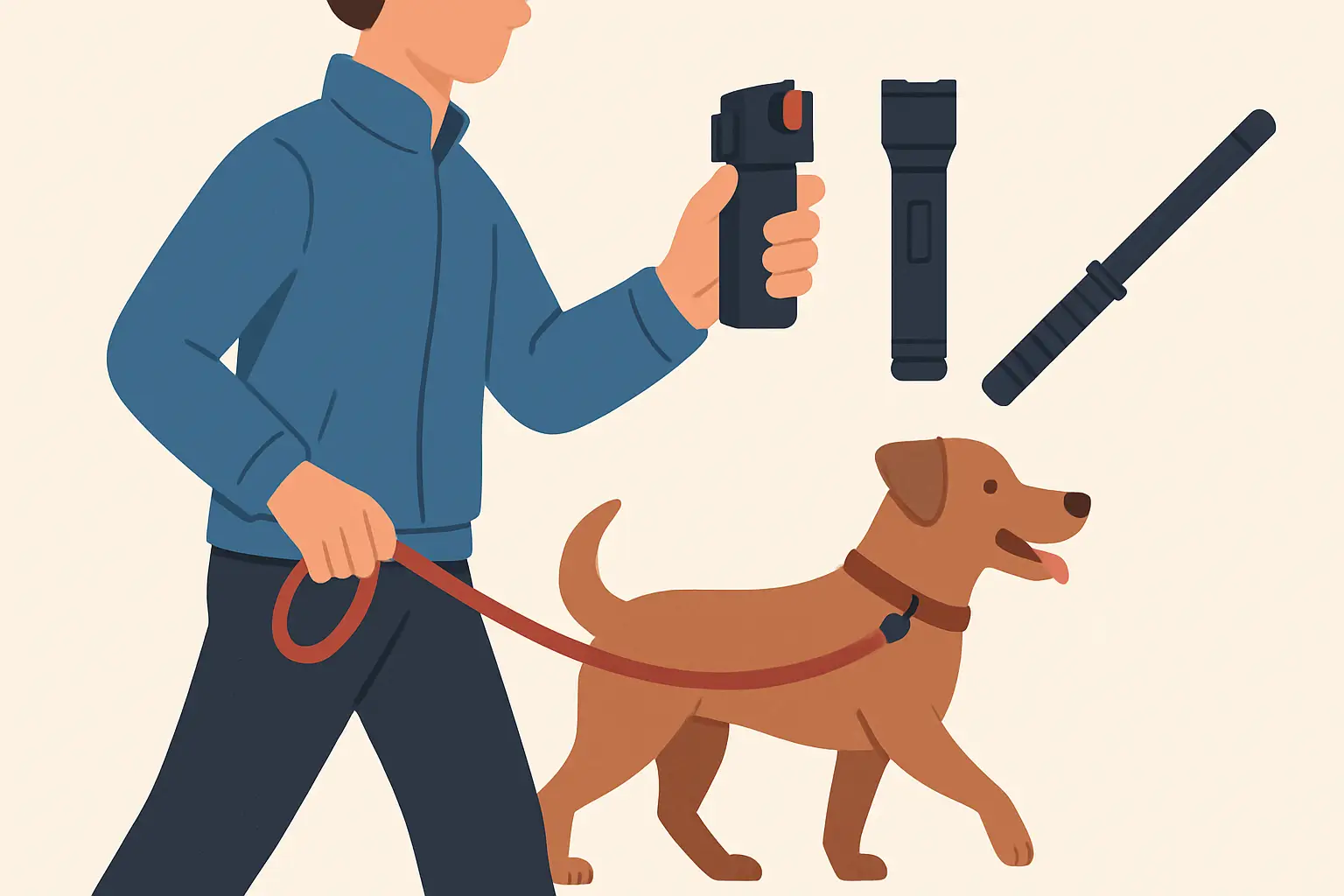 Best Self-Defense Tools for Dog Walkers