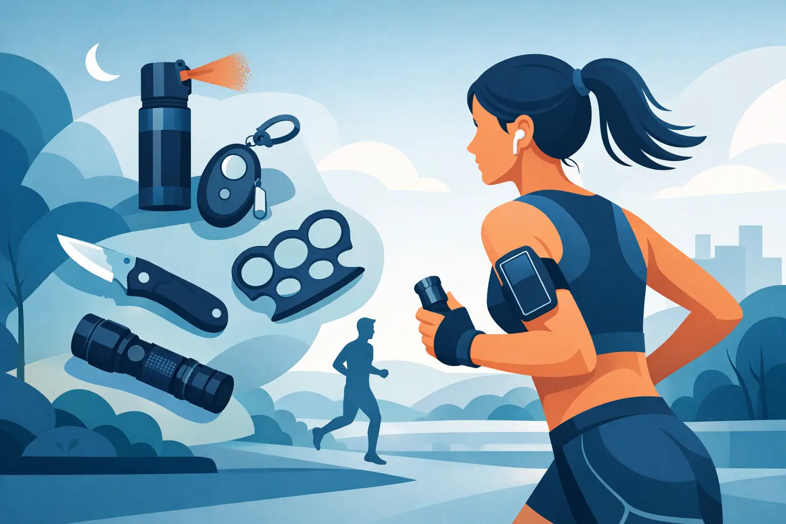 Best Self Defense Tools for Runners
