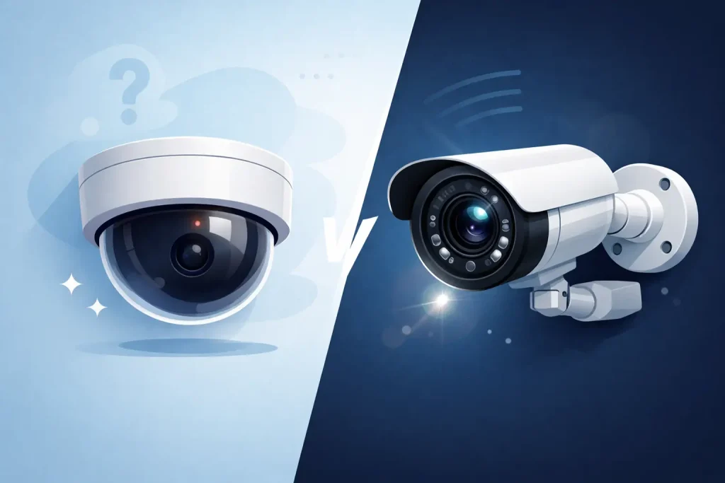 Dummy Camera vs Real Camera