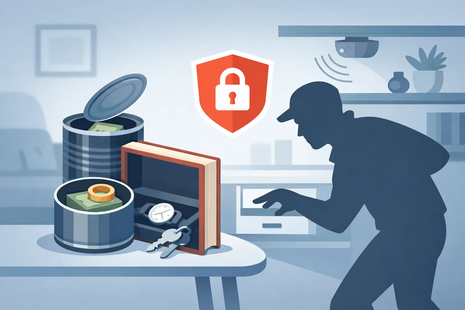 How a Diversion Safe Stops Easy Theft
