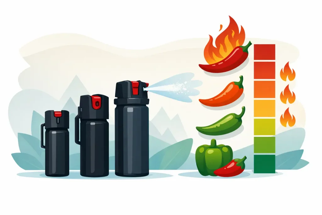 Pepper Spray Strength Scoville Guide