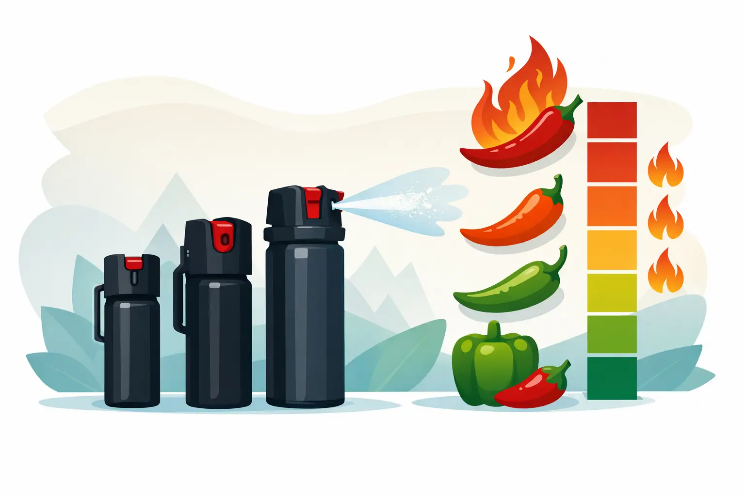 Pepper Spray Strength Scoville Guide