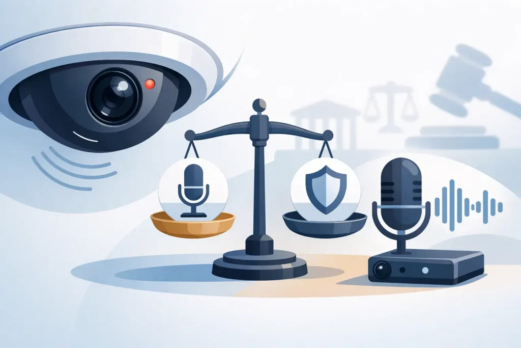 Can Hidden Cameras Record Audio Legally?