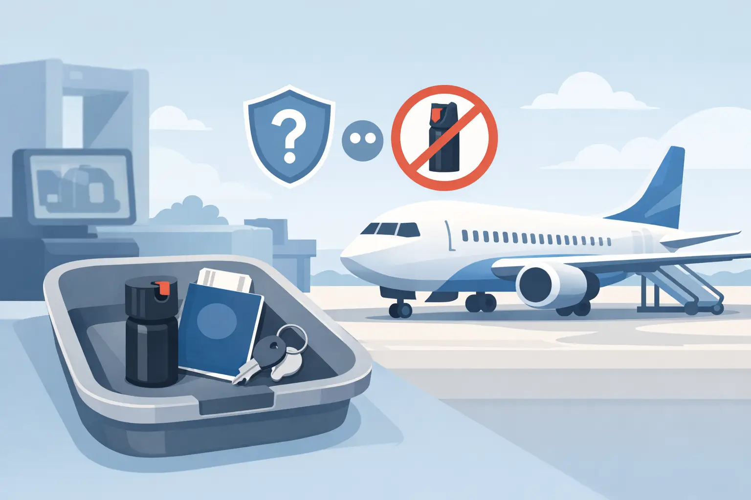 Can You Bring Pepper Spray on Plane?
