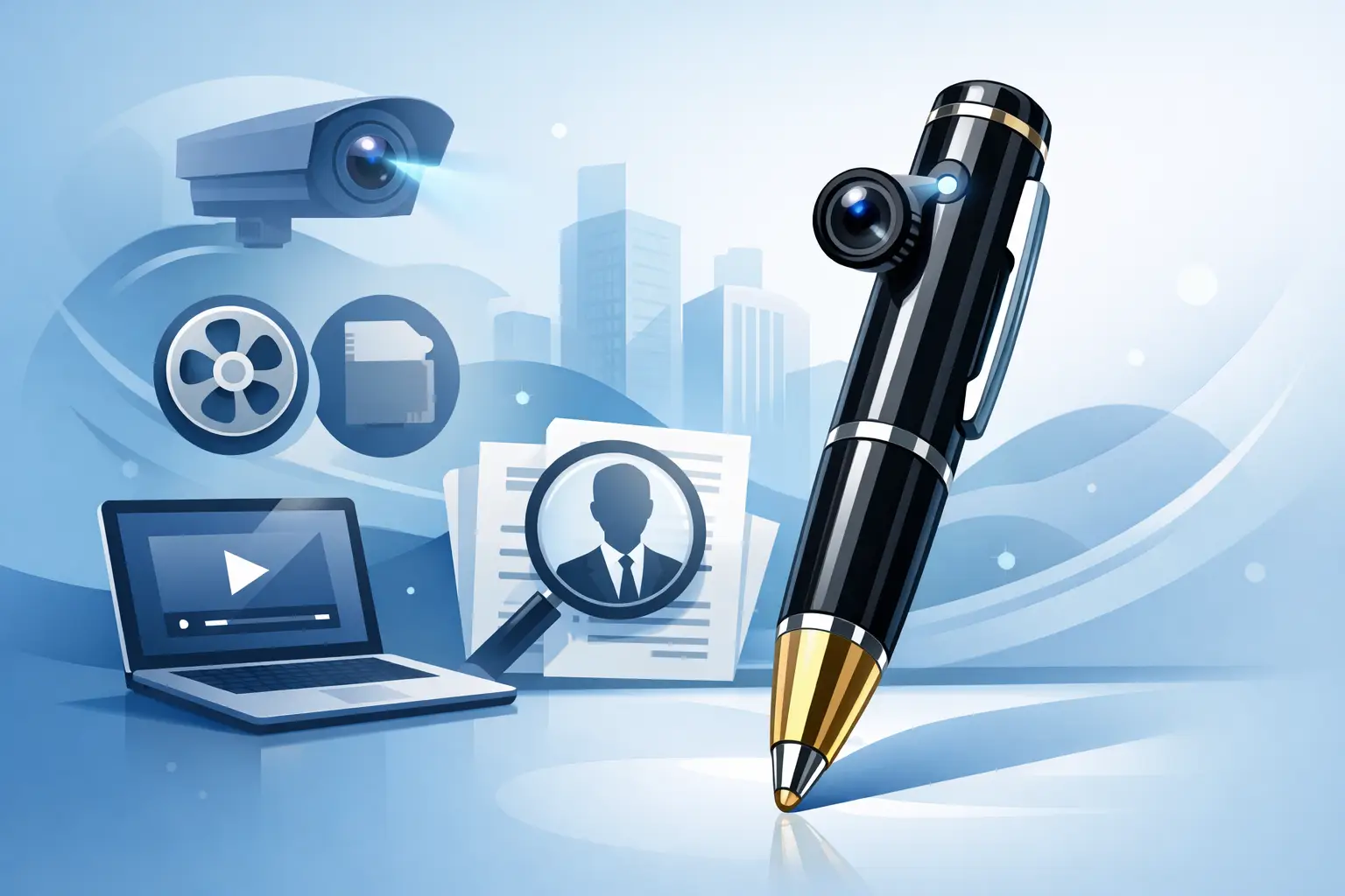 HD Pen Hidden Camera with Built-In DVR Guide