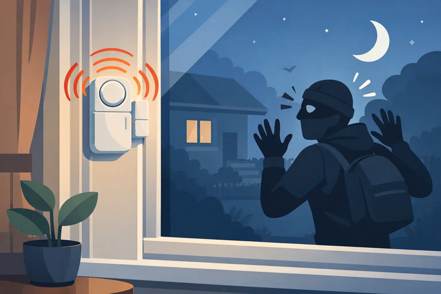 Do Window Alarms Scare Burglars?