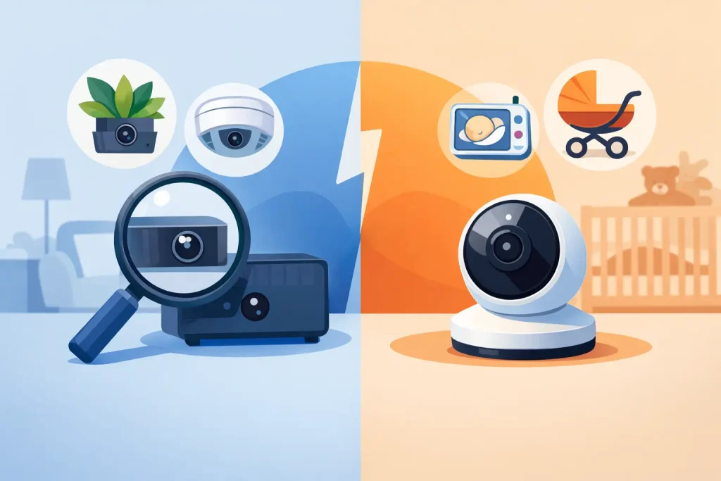 Hidden Camera vs Nanny Cam: Key Differences