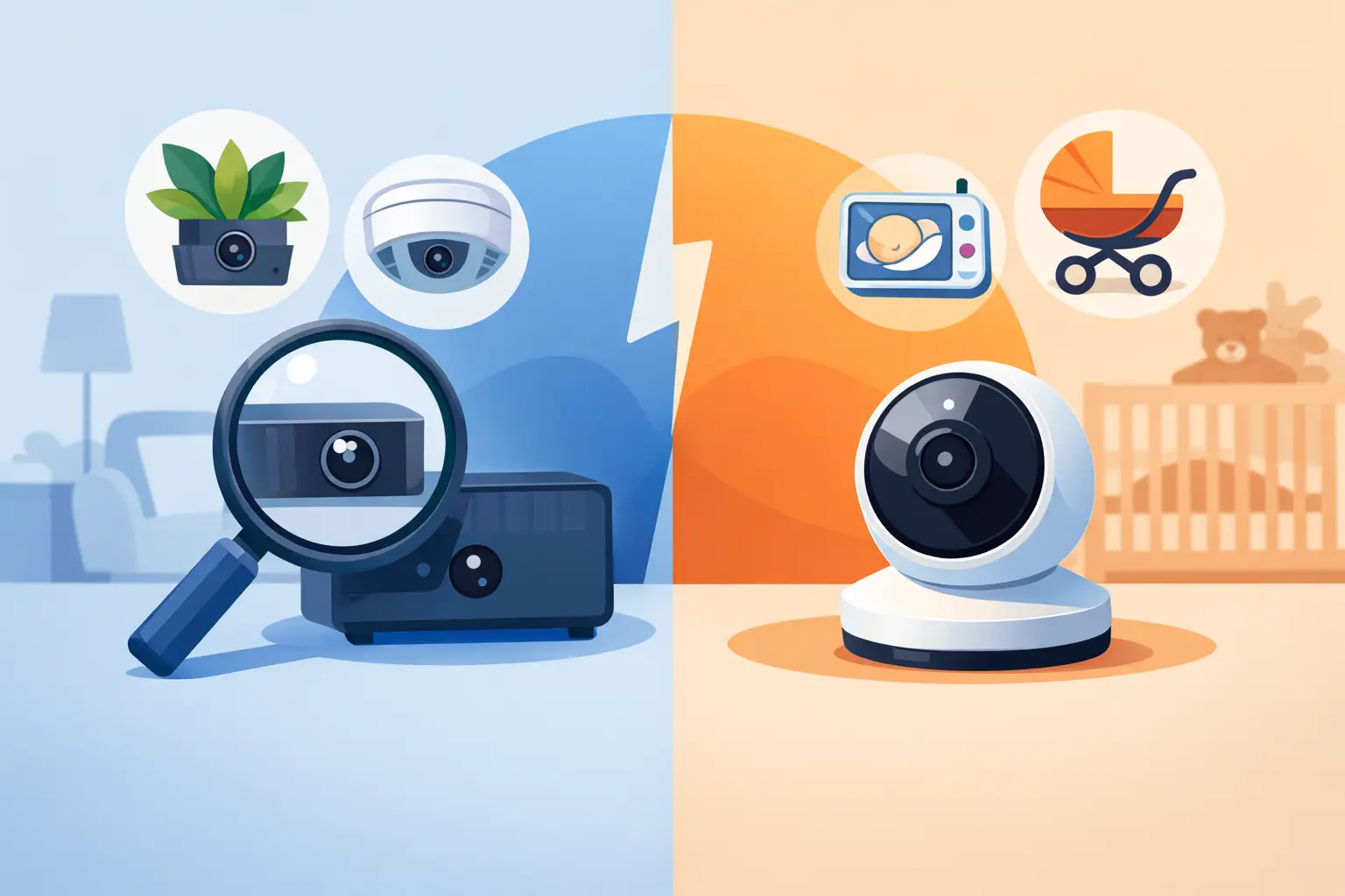 Hidden Camera vs Nanny Cam: Key Differences