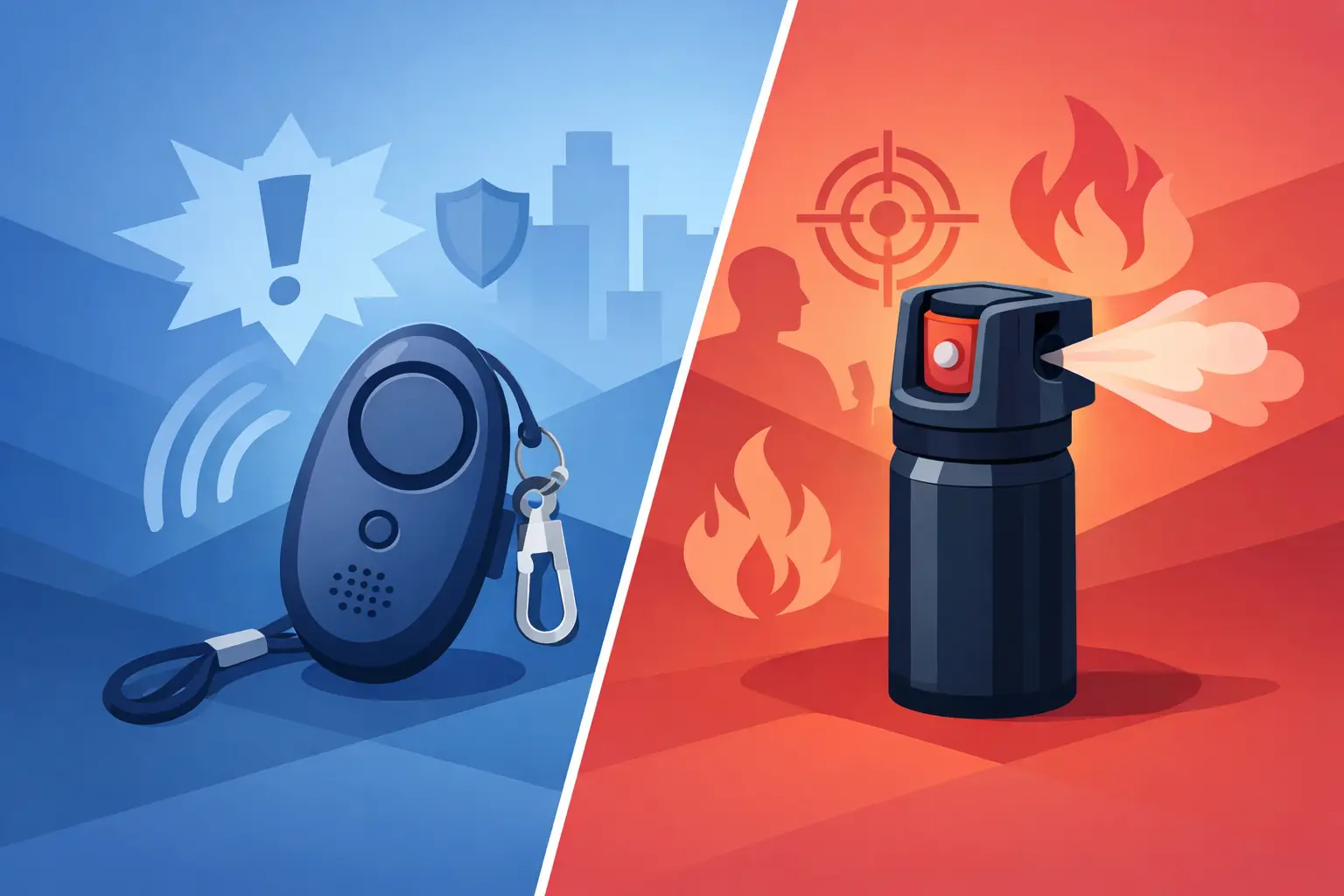 Personal Alarm vs Pepper Spray: Which Fits?