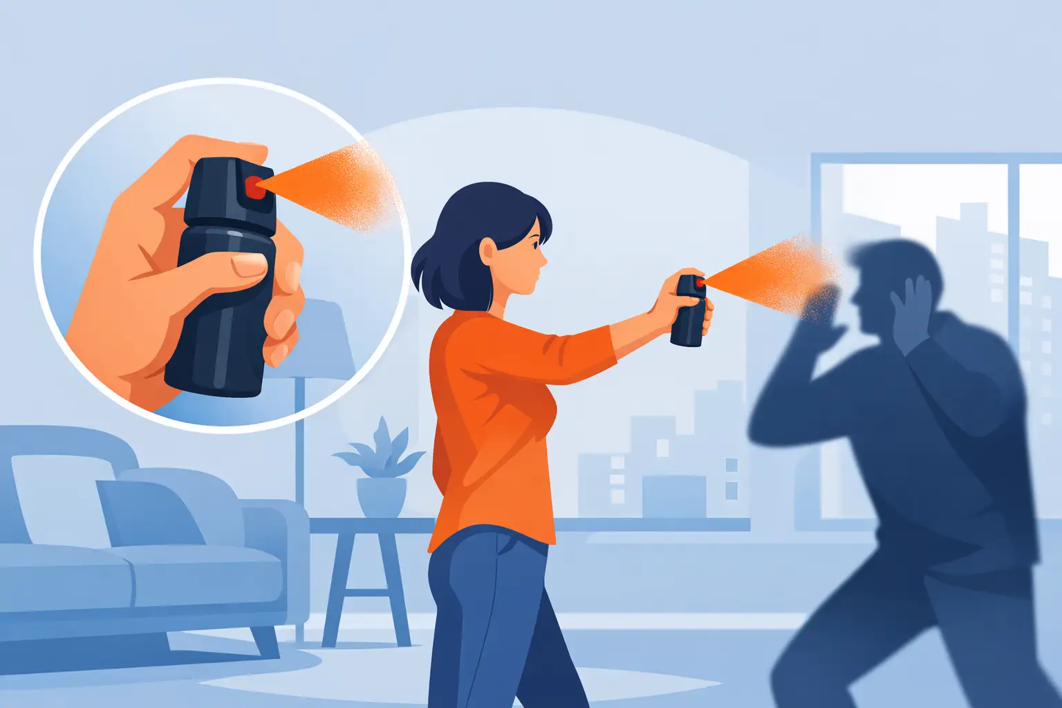 Apartment Pepper Spray Example That Makes Sense