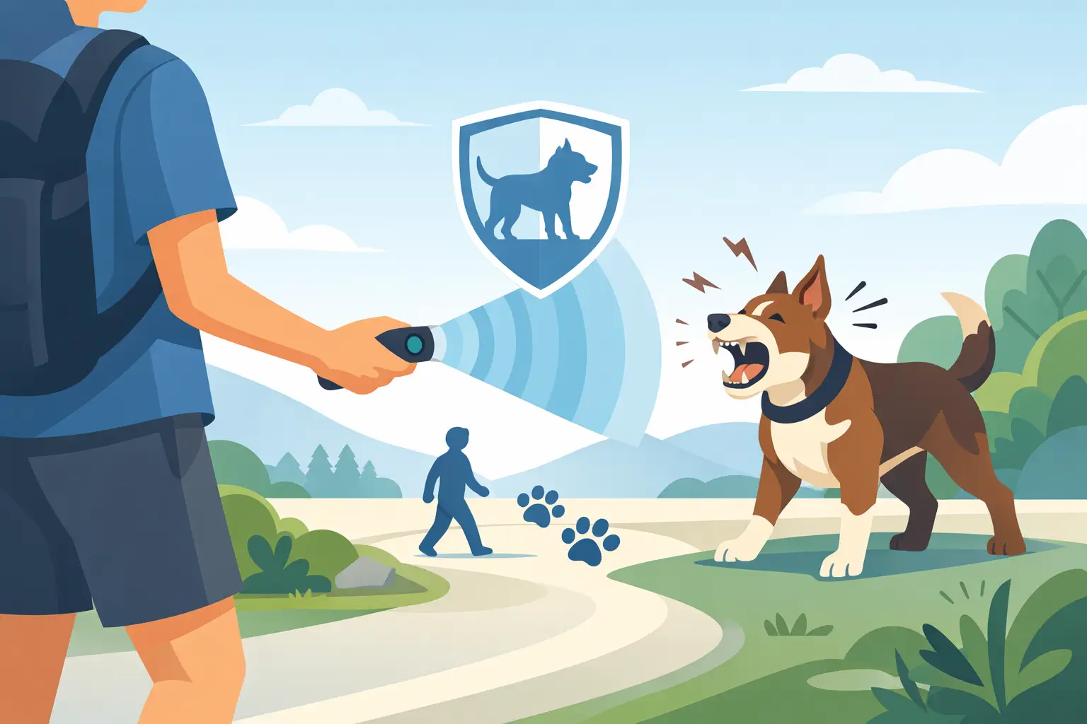 Dog Repellent for Walkers That Makes Sense