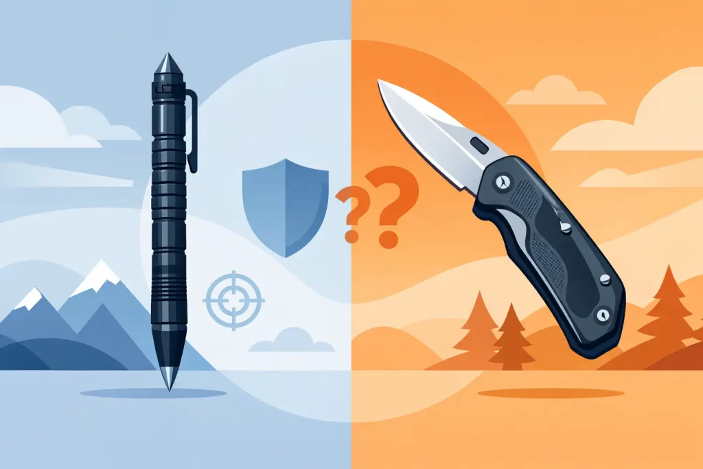 Tactical Pen vs Pocket Knife: Which Fits?