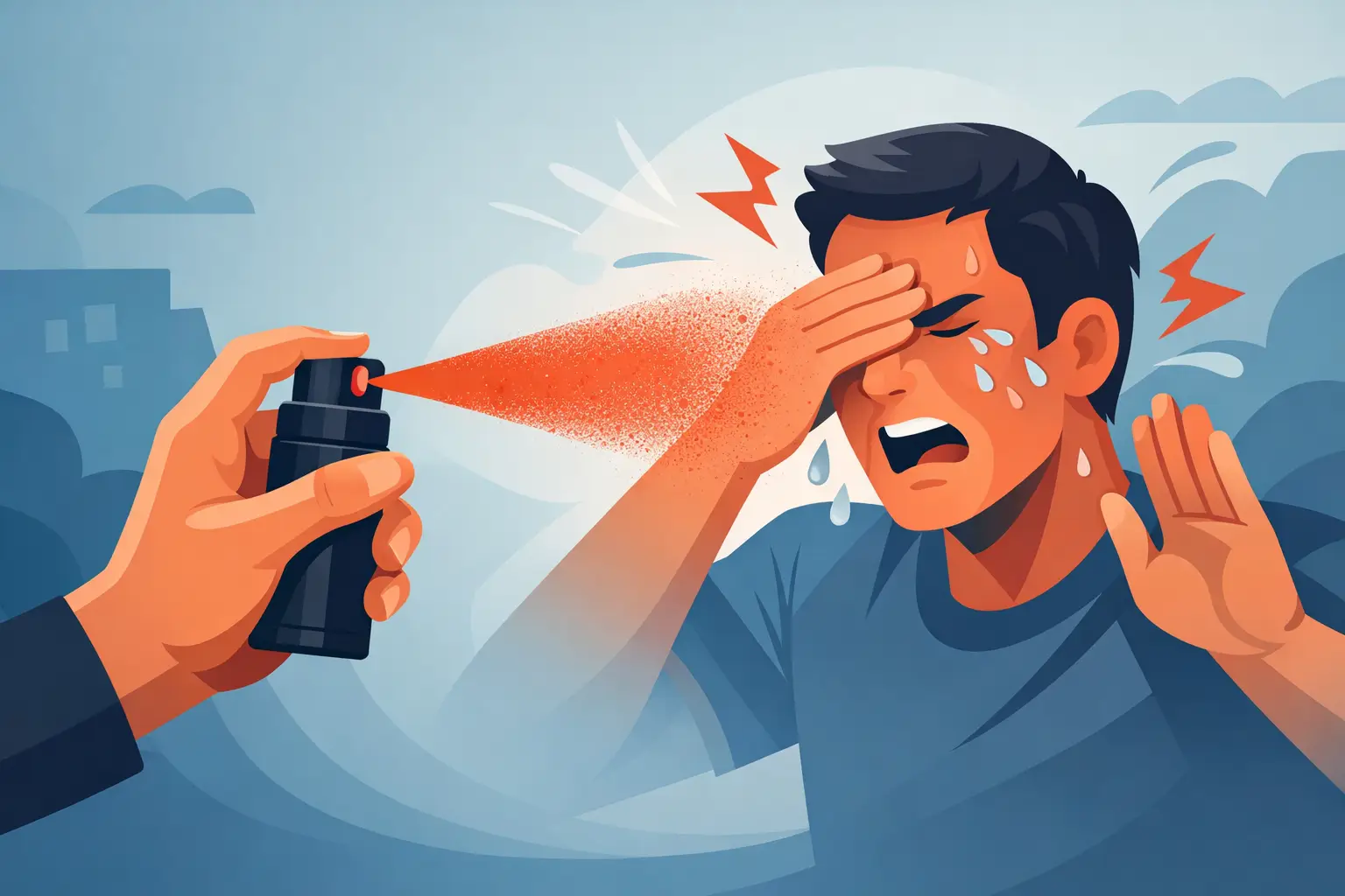 What Does Pepper Spray Feel Like?