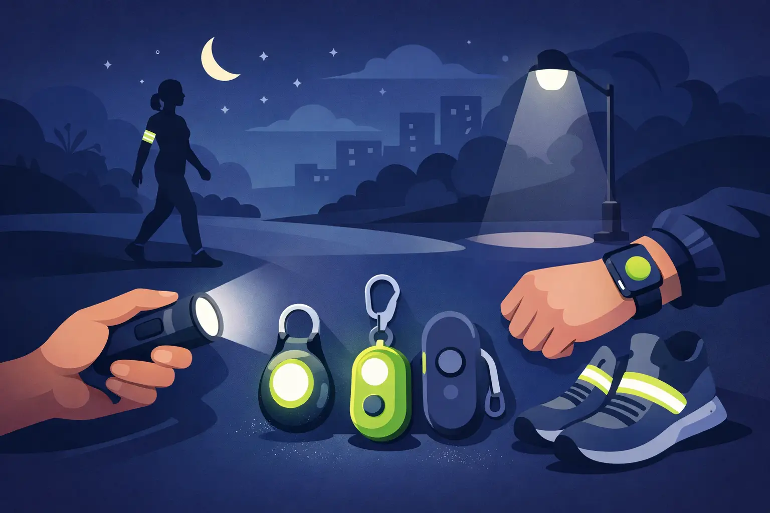 Best Night Walking Safety Devices to Carry