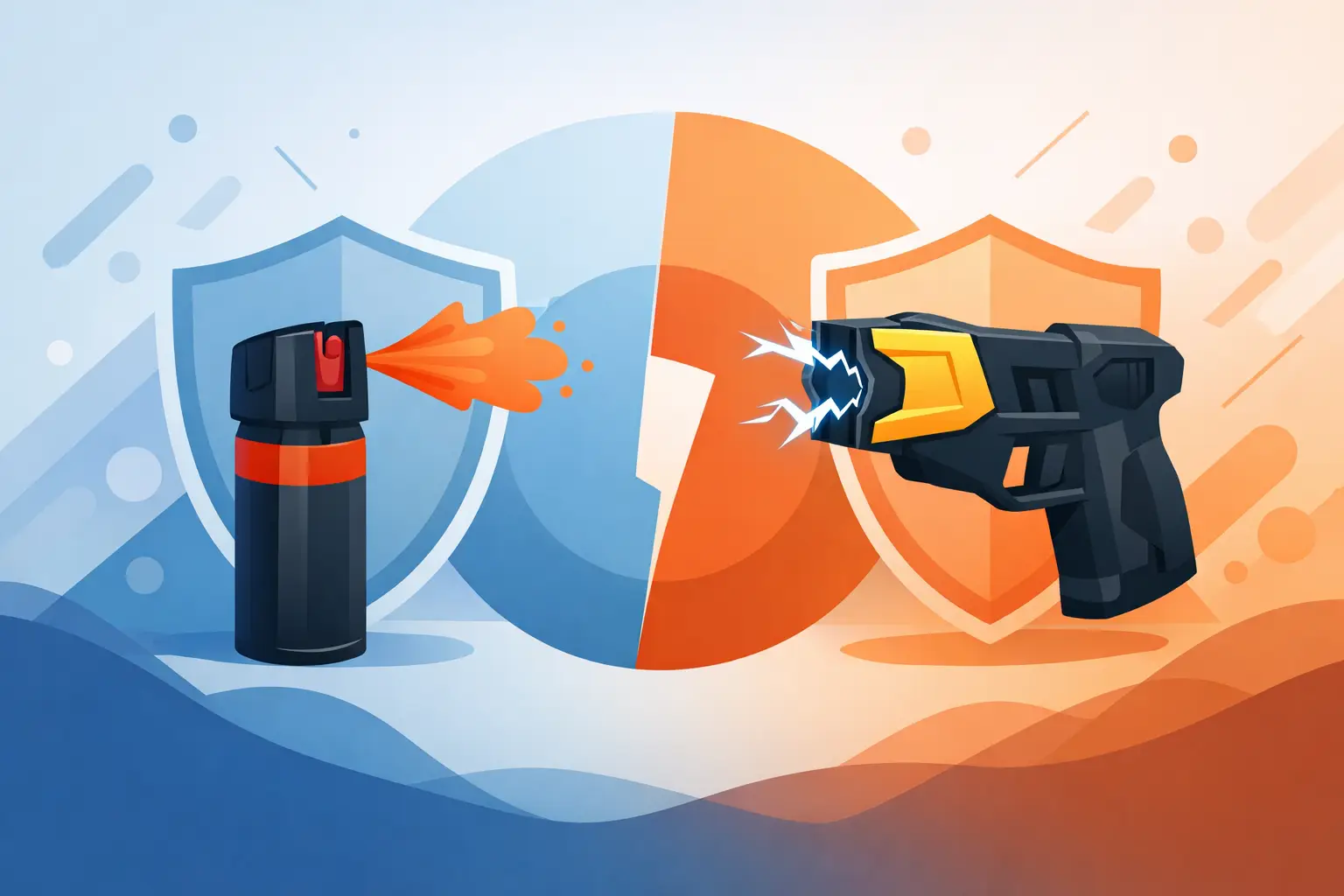 Pepper Spray vs Taser: Which Protects You?