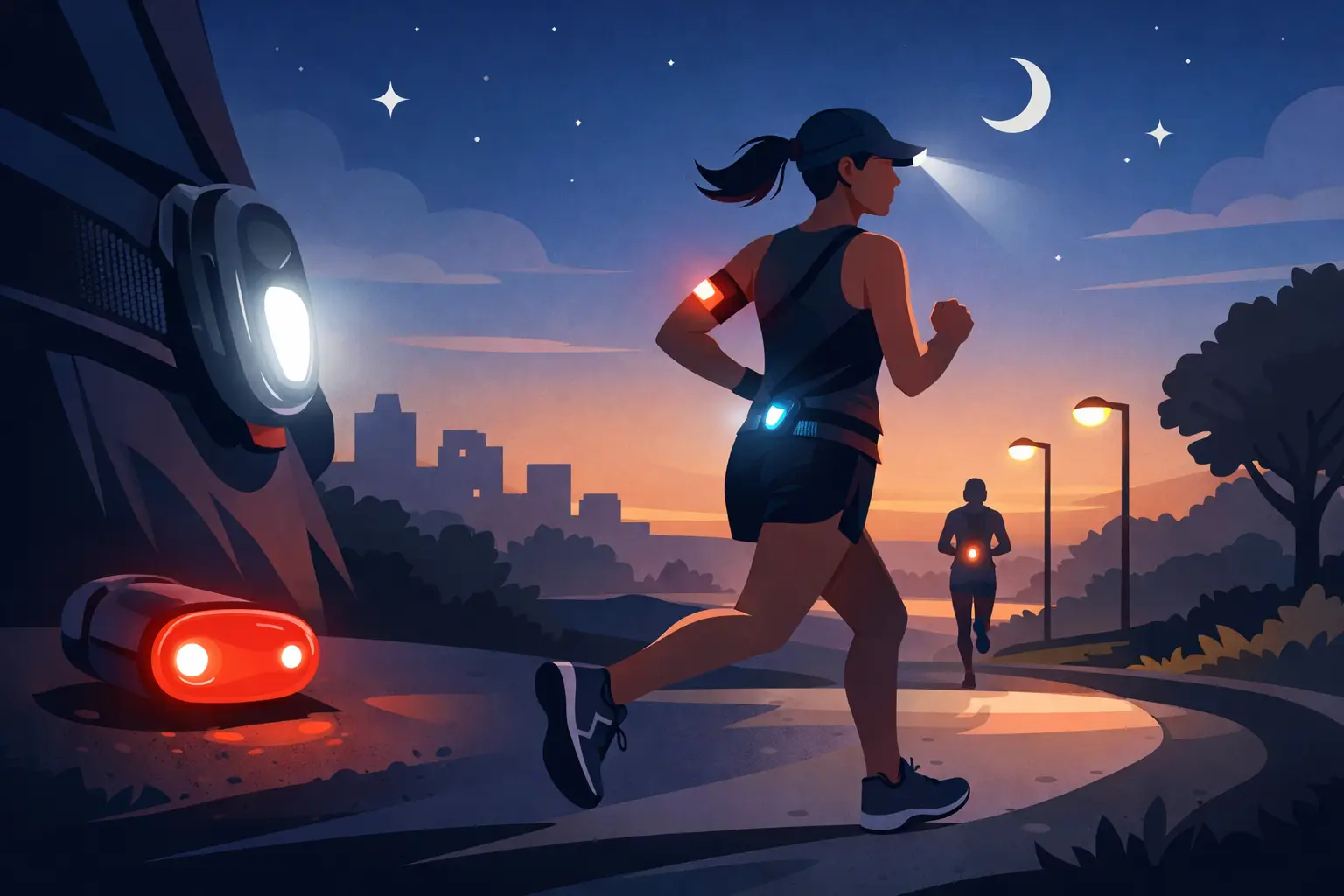 Safety Lights for Runners That Actually Help