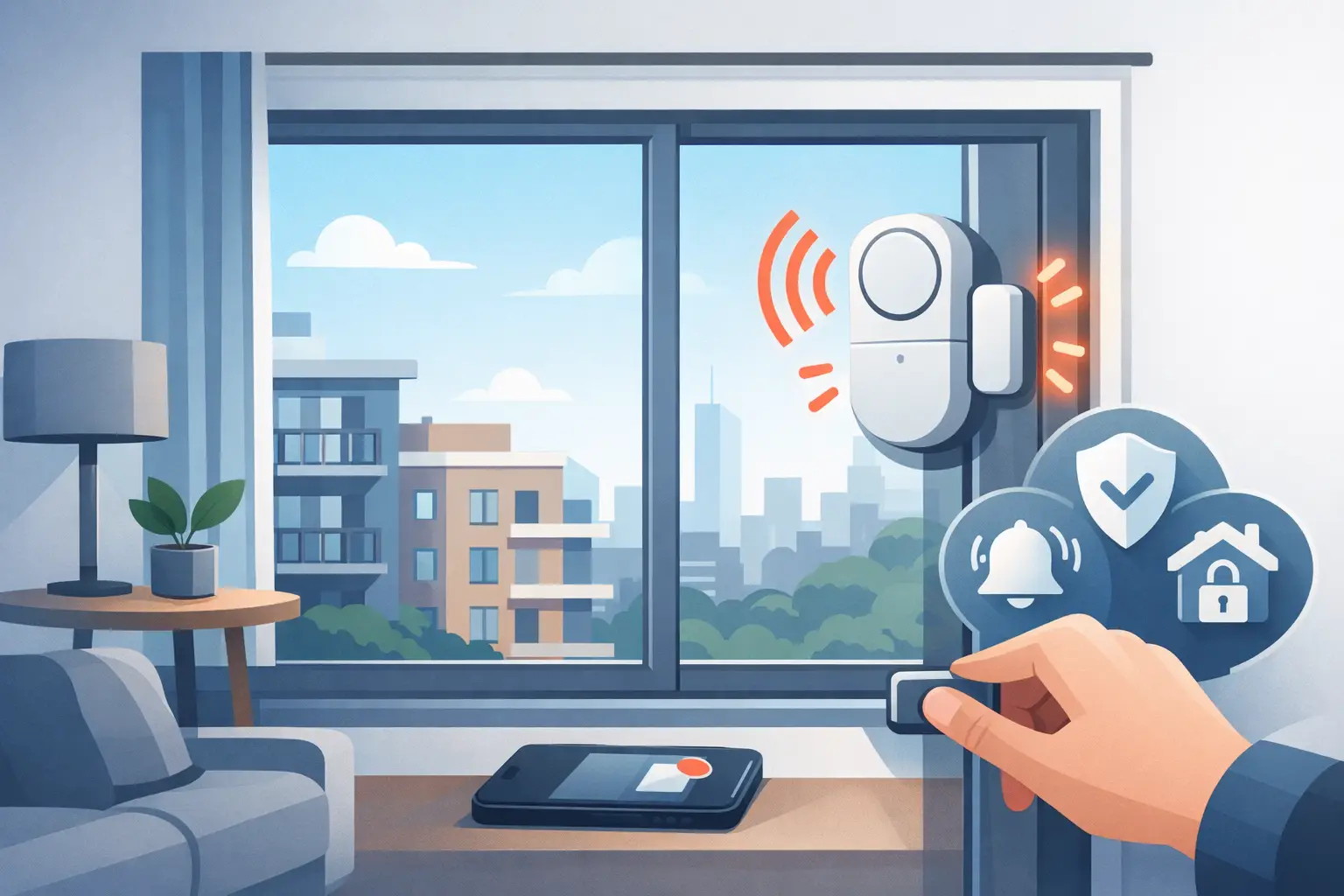 Best Window Alarms for Apartments That Work