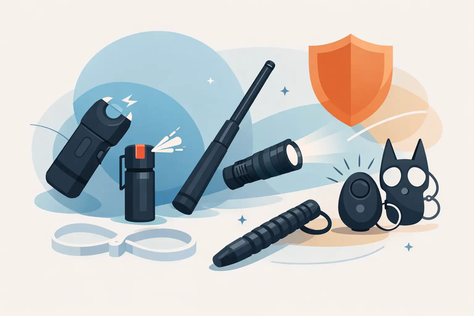 Comparative Guide to Non-Lethal Self-Defense Tools