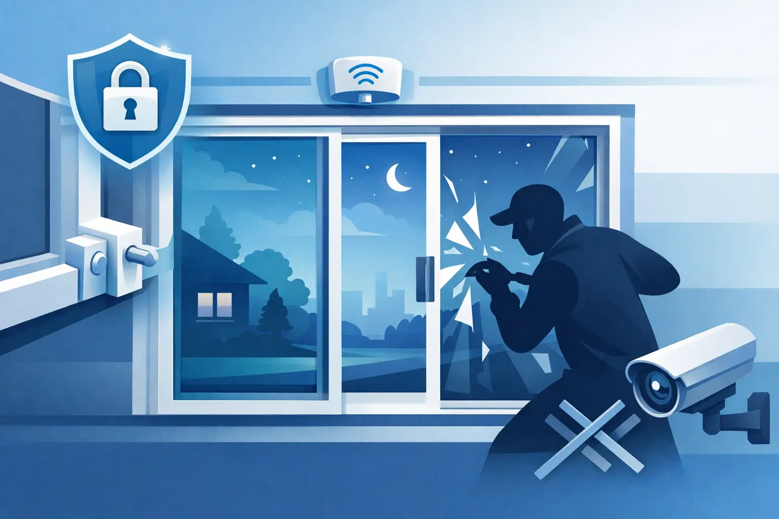 How to Secure Sliding Windows Against Break-Ins
