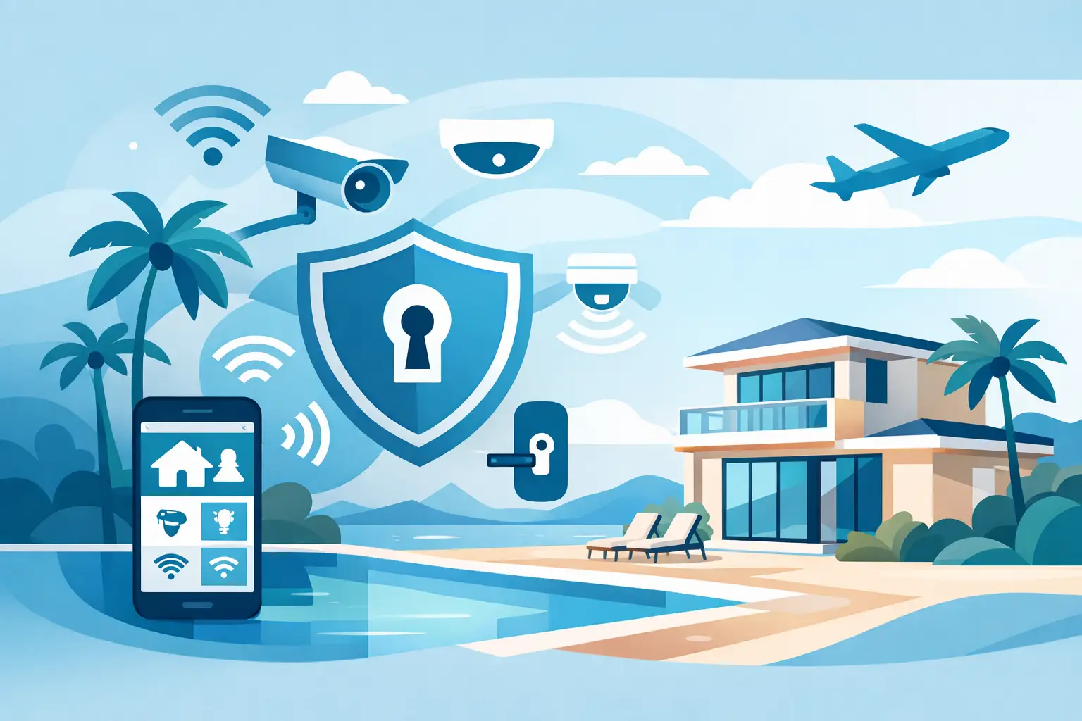 Vacation Property Security That Works When You’re Away