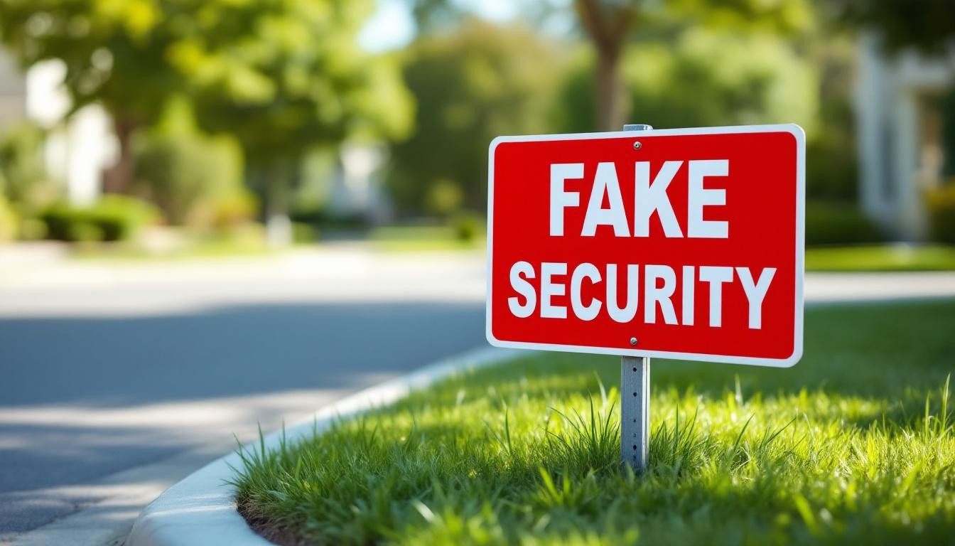 Can Fake Security Signs Really Deter Burglars?
