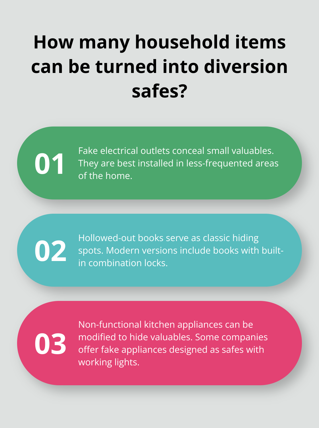 Infographic: How many household items can be turned into diversion safes?