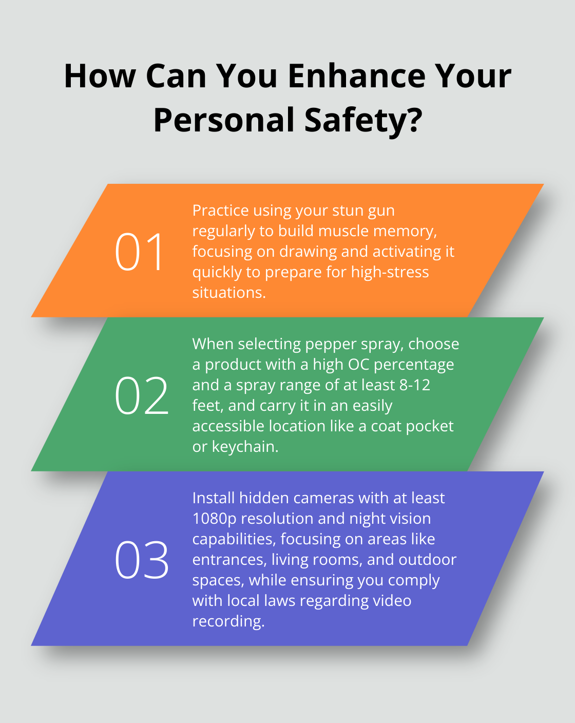 Infographic: How Can You Enhance Your Personal Safety?